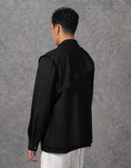 Oversized Signature Shirt Jacket