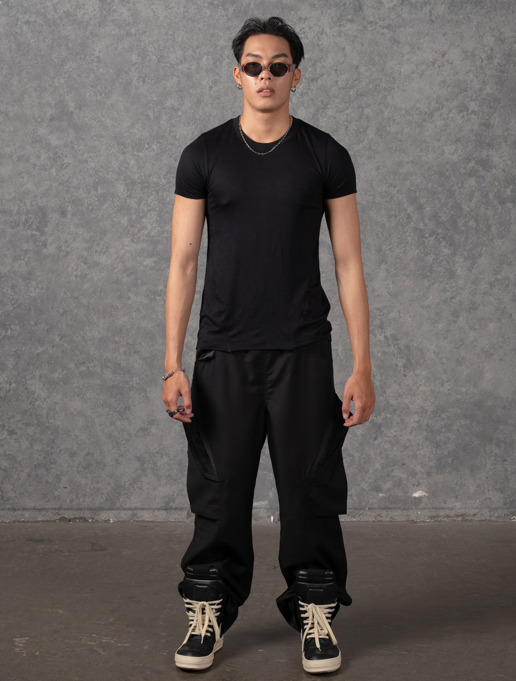 Cargo Straight Trousers
