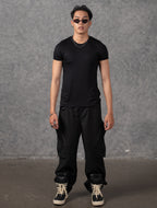 Cargo Straight Trousers