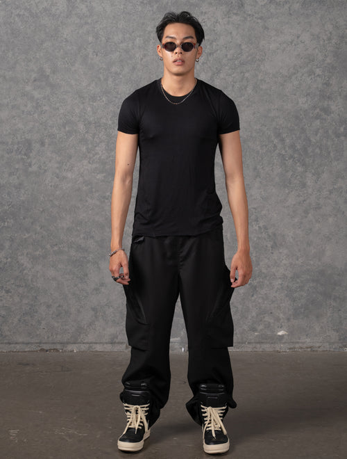 Cargo Straight Trousers